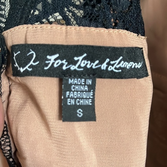 Cocktail Lace-Up Mini Dress Witch Whimsigoth LBD Romantic Lola Rose Sexy Lace - Picture 13 of 13